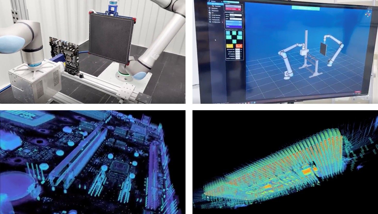 Omni NDE Robot CT system and scans